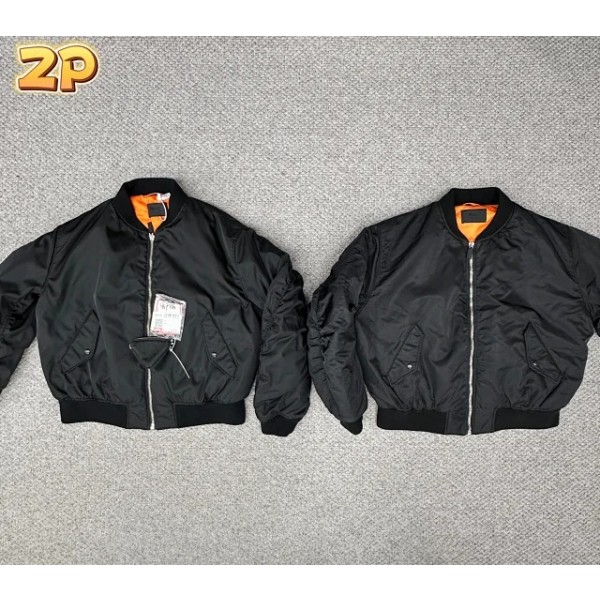 [윌리엄셀러] 프라다 리나일론 봄버 자켓 블랙 웨이디안 주소 