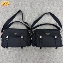 [윌리엄셀러] 프라다 익스플로어 리나일론 앤 레더 백 블랙 웨이디안 주소 