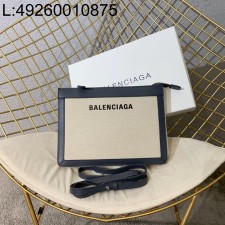 [dxg] 발렌시아가 캔버스 포쉐트 크로스백 26*19*5cm 네이비