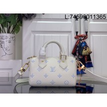 [88factory] 루이비통 나노 스피디 M27702 16*10*7.5cm 아이보리 블루