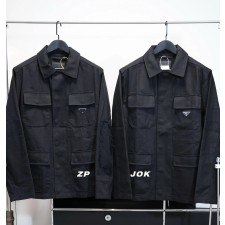 [조커셀러] 프라다 25SS 멀티 포켓 카고 자켓 블랙 웨이디안 주소
