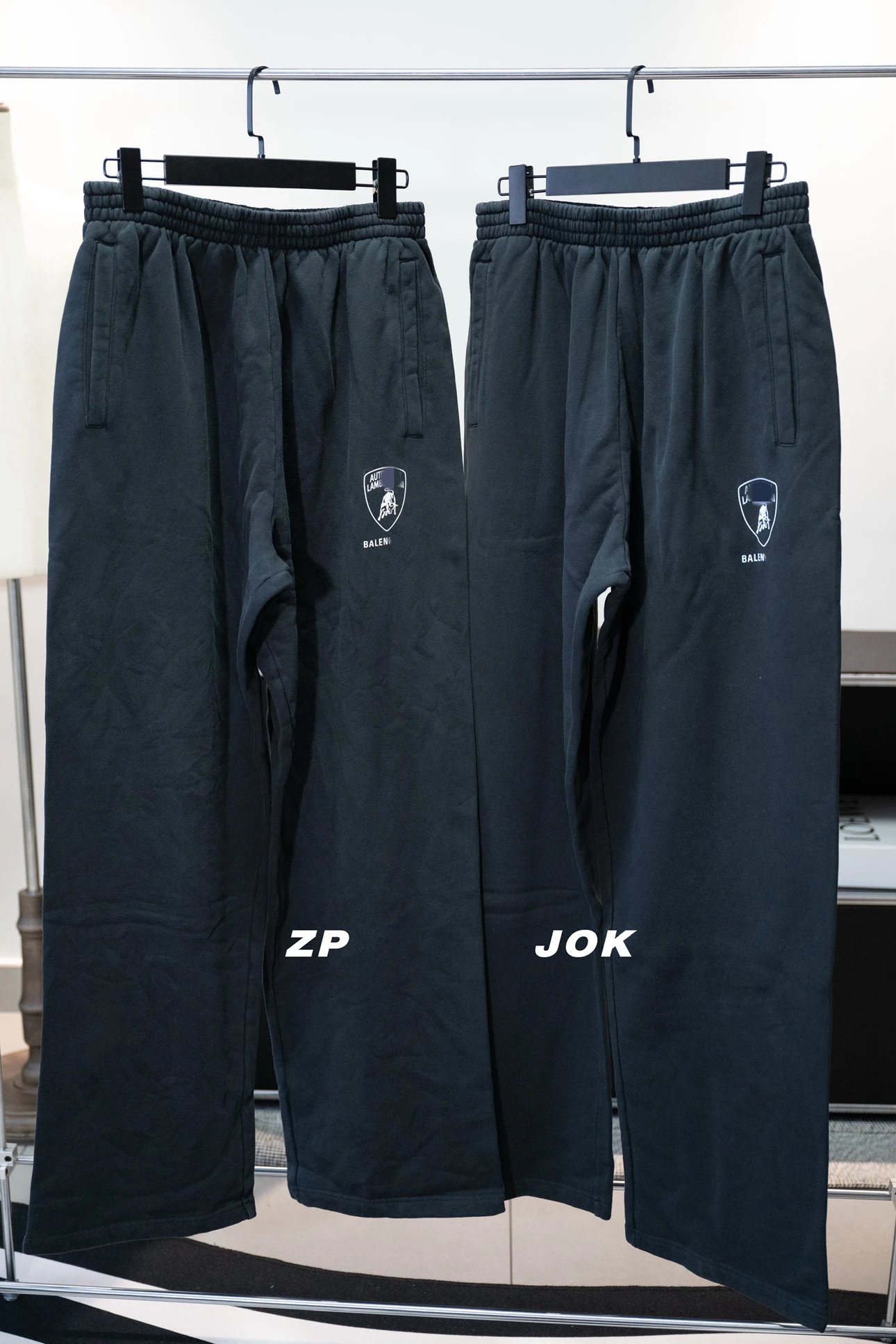 [조커셀러] 발렌시아가 람보르기니 로고 팬츠 블랙 웨이디안 주소 