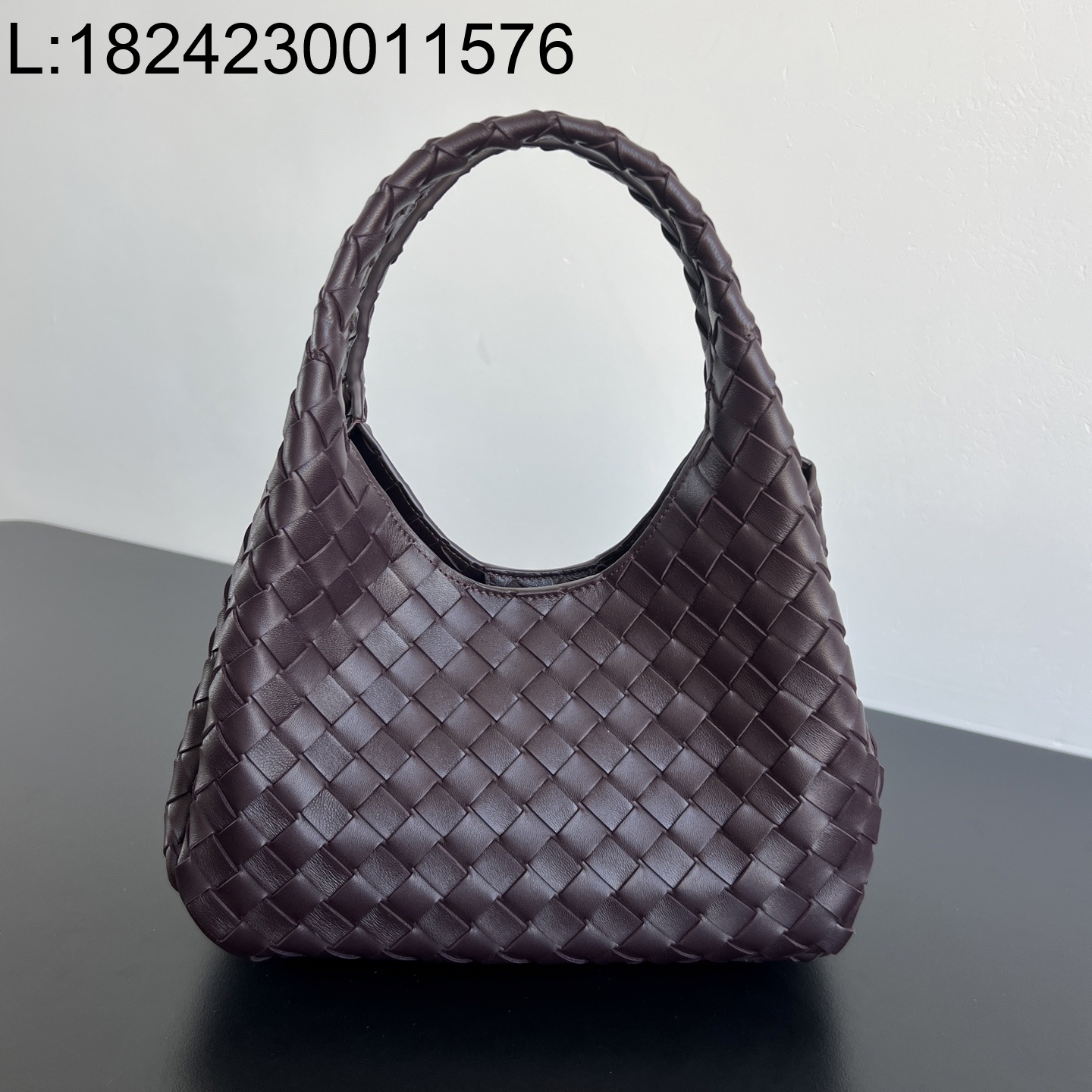 징 팩토리 보테가베네타 스몰 캄파나 854248 28*16*15cm 다크 바롤로