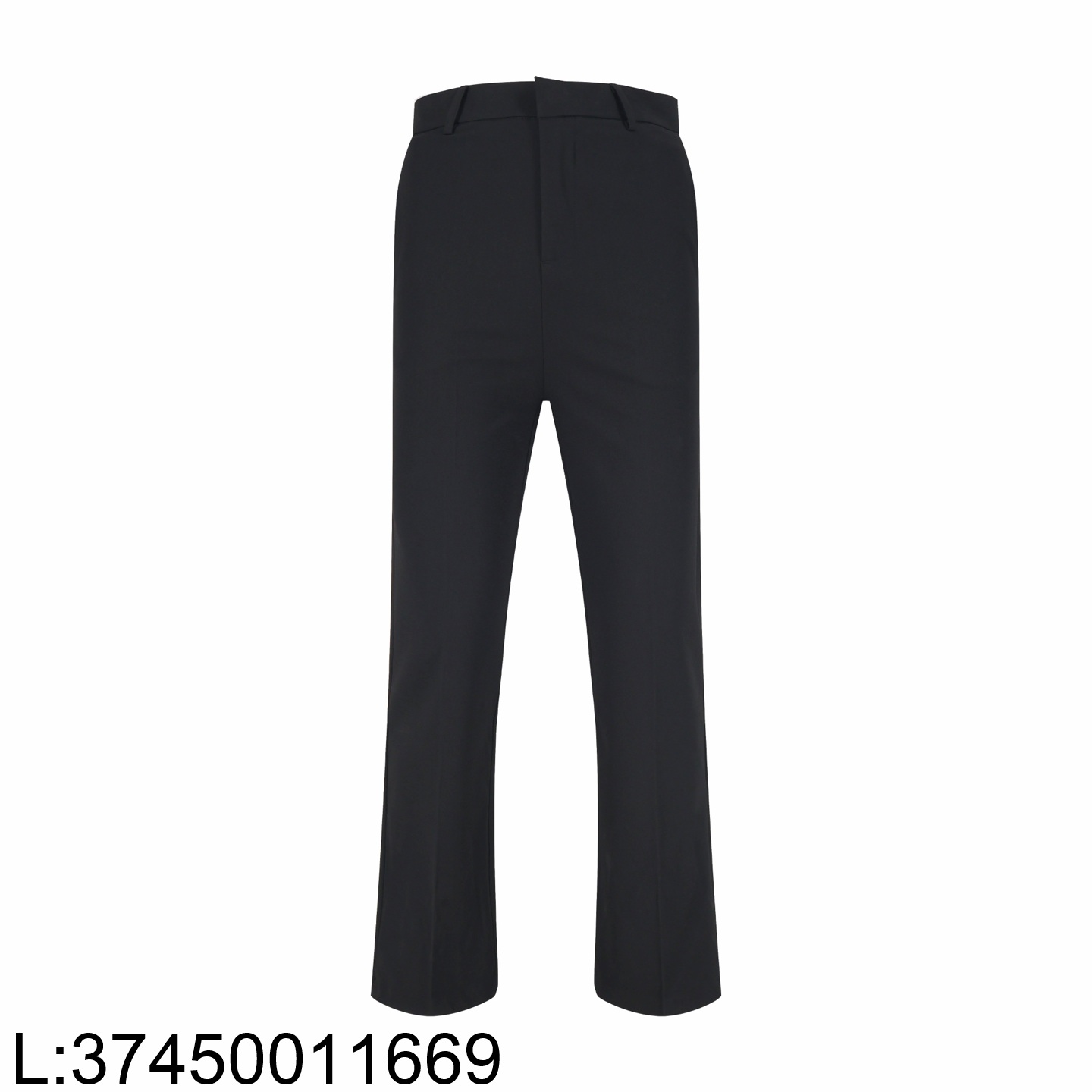 [잔디집2] 프라다 베이직 양털 혼방 양복 하의 팬츠 블랙