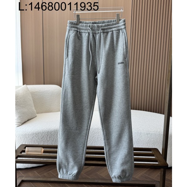 [GJ] 제냐 ZEGNA 미니 로고 캐쥬얼 조거팬츠 그레이