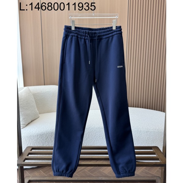 [GJ] 제냐 ZEGNA 미니 로고 캐쥬얼 조거팬츠 네이비