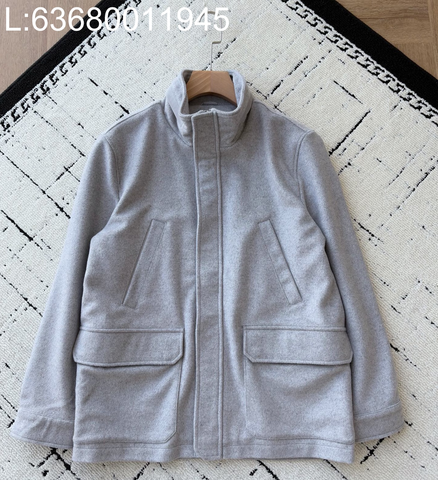 [GJ] 제냐 ZEGNA 캐시미어 멀티포켓 자켓 그레이