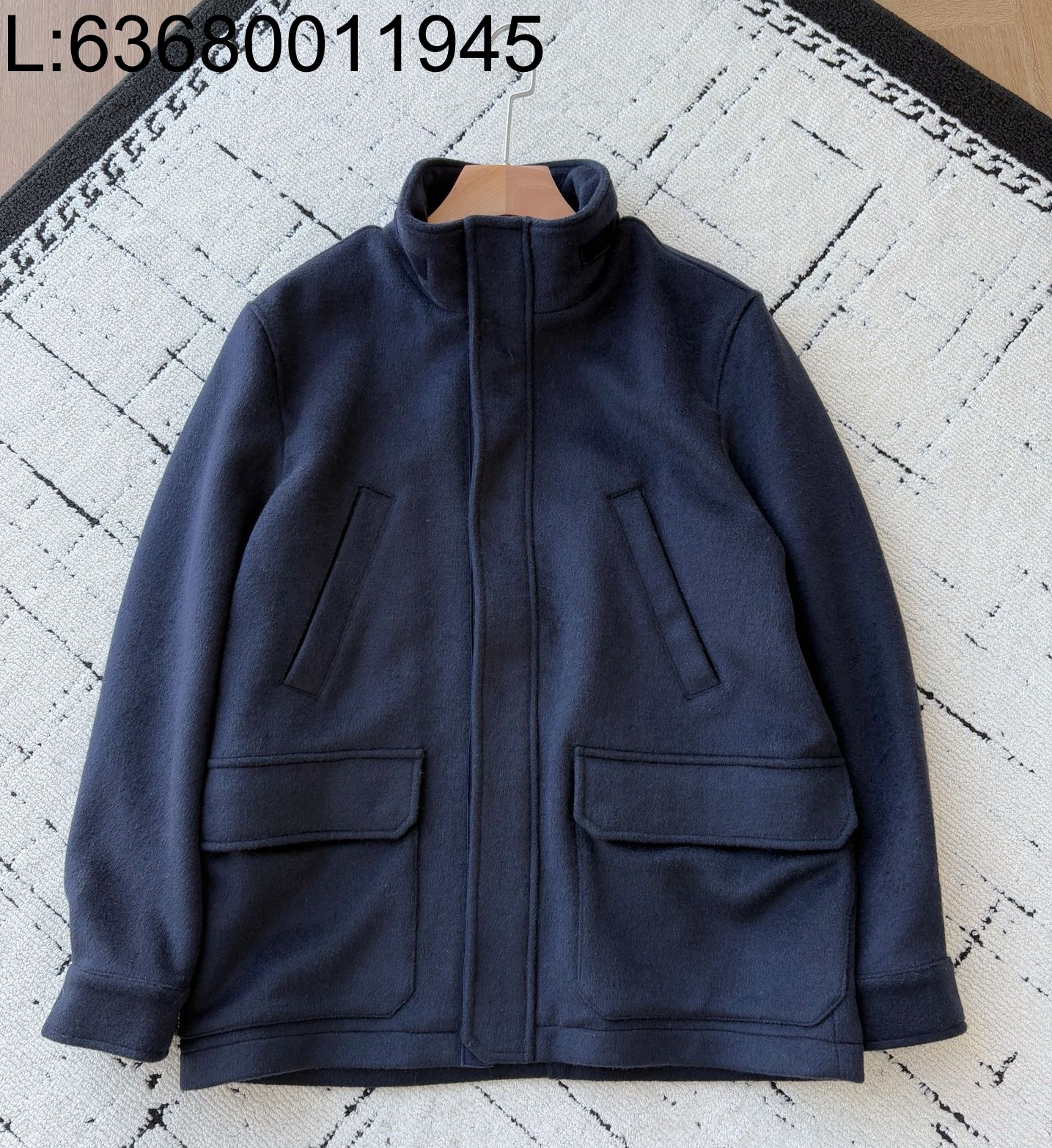 [GJ] 제냐 ZEGNA 캐시미어 멀티포켓 자켓 네이비