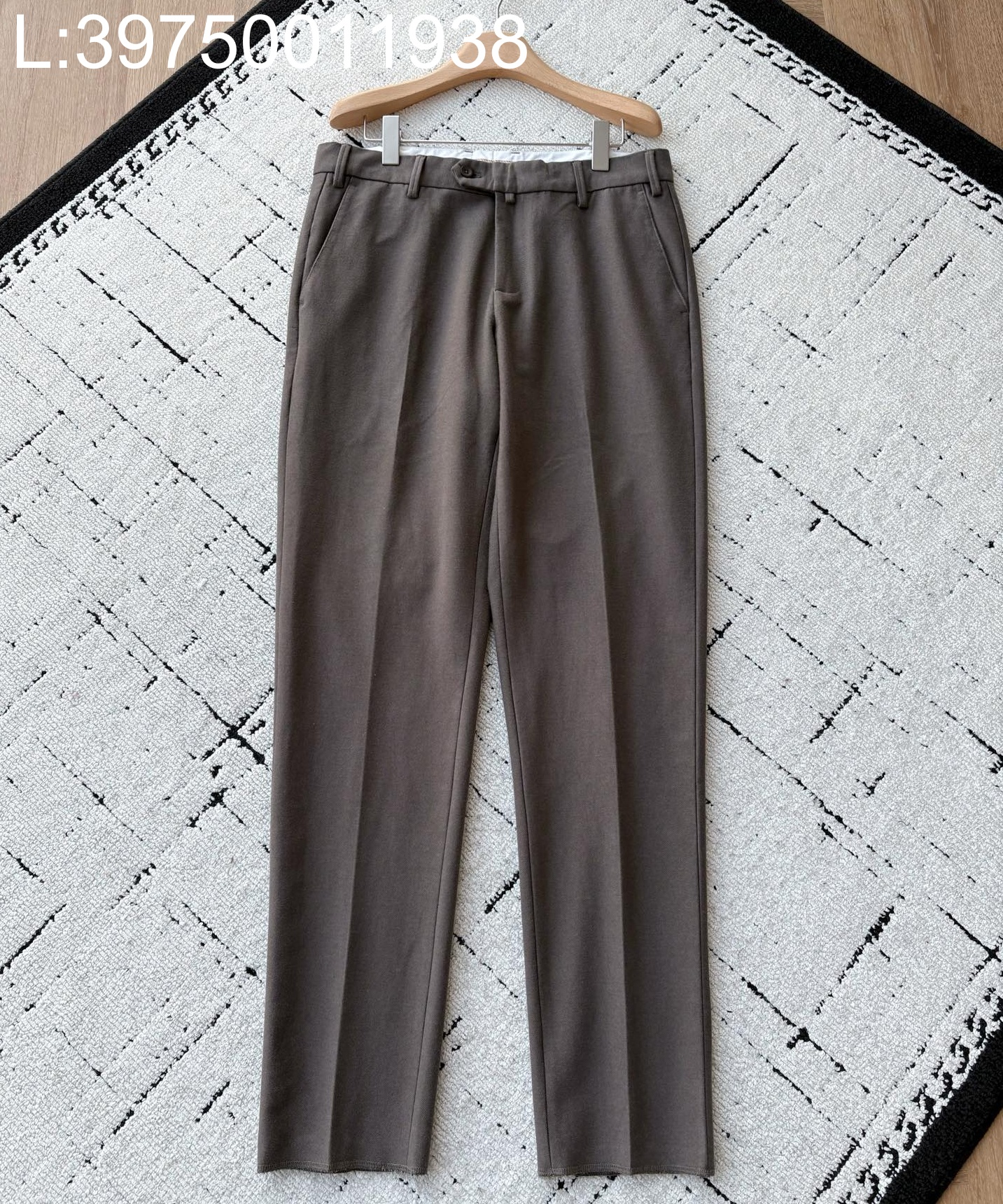 [GJ] 로로피아나 캐쥬얼 베이직 순색 팬츠 브라운