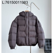 [GJ] 제냐 ZEGNA 미니 모노그램 단색 후드 패딩 와인