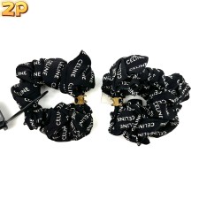 [윌리엄셀러] 셀린느 헤어밴드 블랙 화이트 세트 스크런치 브래스 골드 피니쉬 블랙 실크 레이유어 브레이슬릿 골드 블랙 웨이디안 주소 