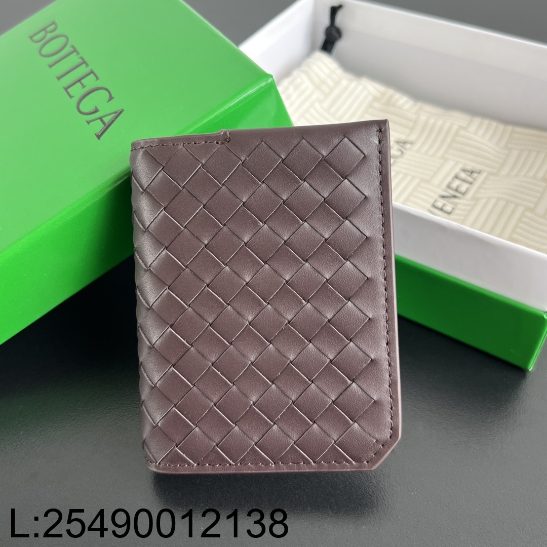 징 팩토리 보테가베네타 인트레치아토 피콜로 플랩 카드 케이스 카드지갑 와인 796964 10.2*8.2*0.5cm