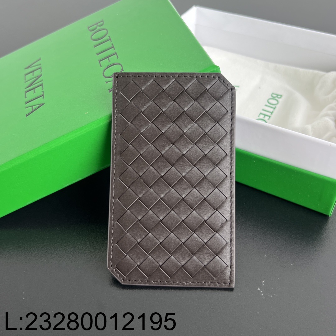 징 팩토리 보테가베네타 인트레치아토 피콜로 버티컬 카드 케이스 12*7*0.5cm 폰단트