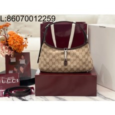 [JHL] 구찌 재키 슬림 스몰 숄더백 샌드 브라운 863137 27*13*3.5cm