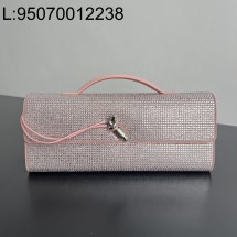 징 팩토리 보테가베네타 안디아모 클러치 로즈  844124 31*13*3cm