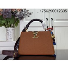 [88factory] 루이비통 카퓌신 스몰 M25463 M48865 27*17*9cm 브라운 와인