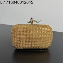 징 팩토리 보테가베네타 놋 844122 20*12*5.5cm 골드 큐빅