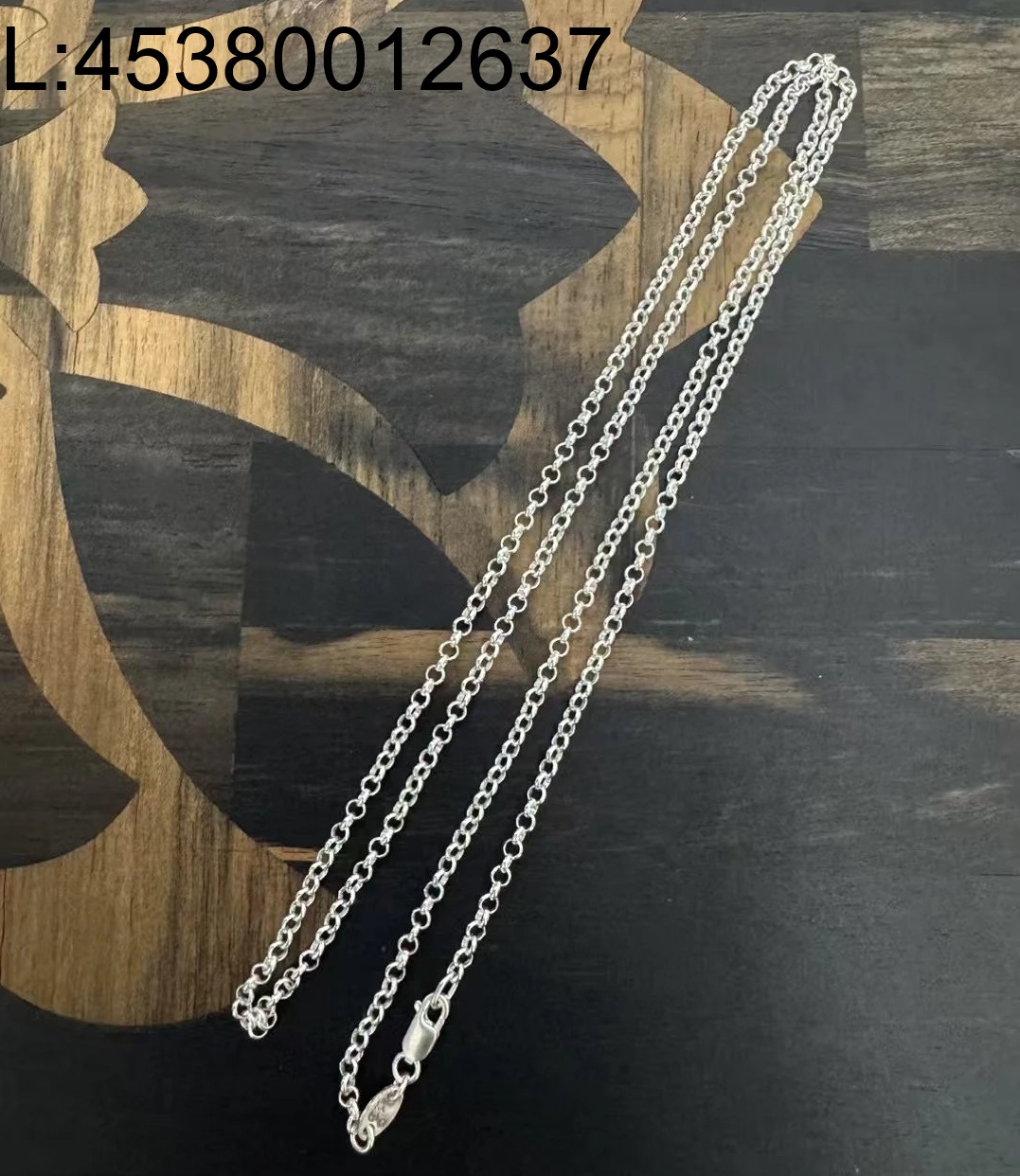 [auk셀러] 크롬하츠 Rollchain 0체인 목걸이 