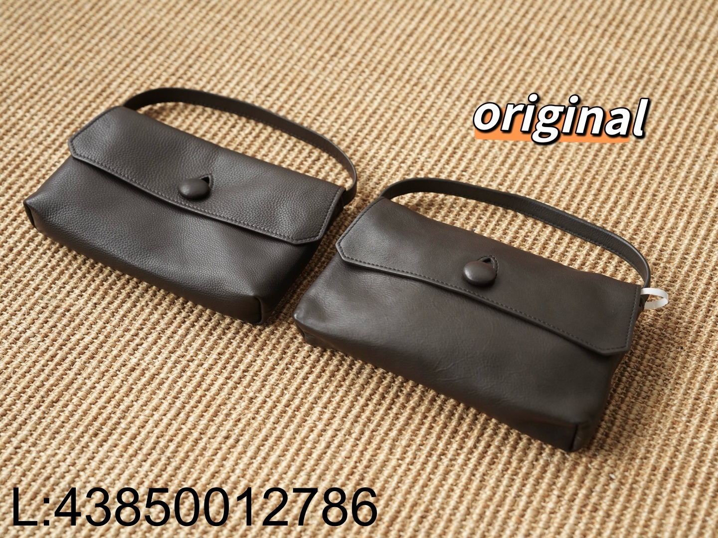 [LP공장] 더로우 Sally 샐리 백 레더 다크 브라운 18*11.9*3cm