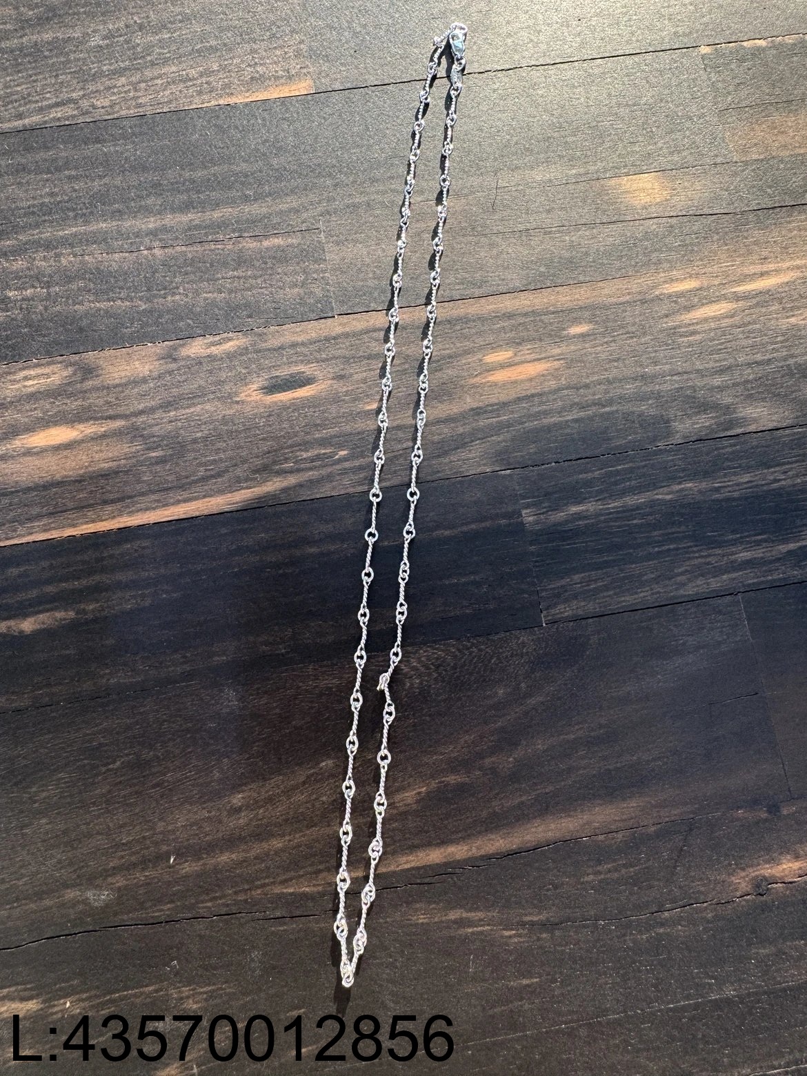 [auk셀러] 크롬하츠 18K 도금 대나무 절형 목걸이