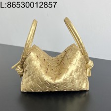 징 팩토리 보테가베네타 탑 핸들 루프 백 빈티지 골드 796615 19*12*9cm