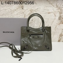 [dxg] 발렌시아가 르 시티 스몰 토트백 26*20*10cm 올리브