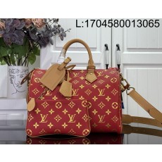 [88factory] 루이비통 스피디 P9 반둘리에 30 M15281 22.5*18*32cm 레드