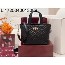 [JHL] 구찌 GG 마몽 미니 토트백 페일 블랙 847386 18*29*18cm
