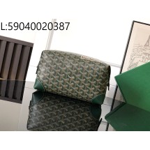 [리미티드] 고야드 보잉 토일렛백 13*12*24cm 다크 그린