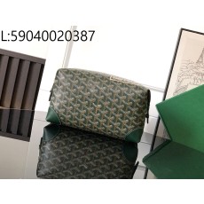 [리미티드] 고야드 보잉 토일렛백 13*12*24cm 다크 그린