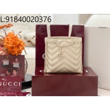 [JHL] 구찌 GG 마몽 나노 버킷백 856404 16*17*6.5cm 아이보리