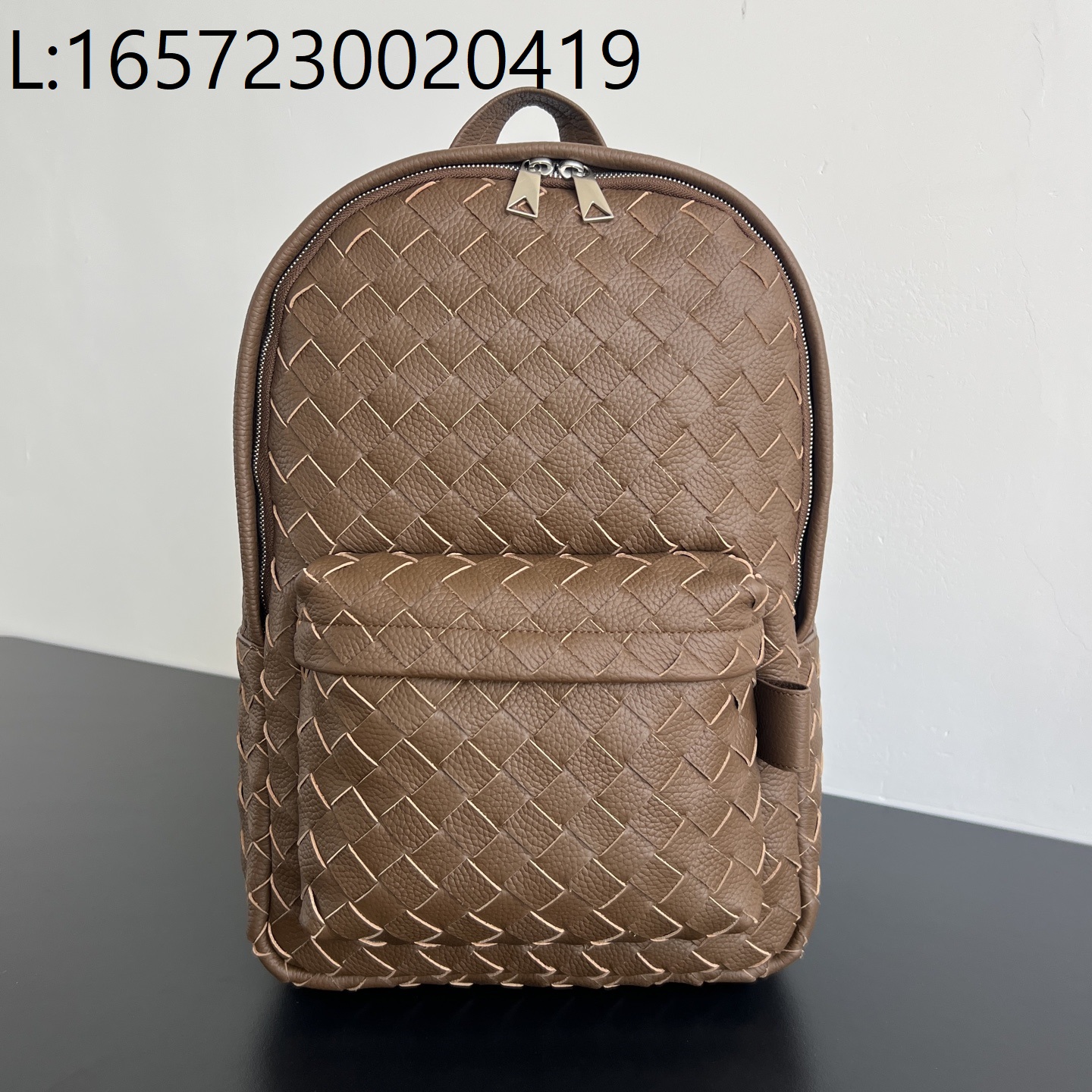 징 팩토리 보테가베네타 인트레치아토 백팩 833158 46*30*14cm 카키