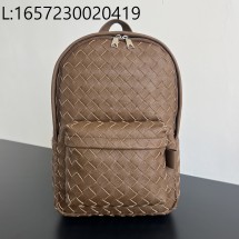 징 팩토리 보테가베네타 인트레치아토 백팩 833158 46*30*14cm 카키