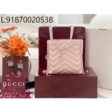 [JHL] 구찌 GG 마몽 나노 버킷백 856404 16*17*6.5cm 핑크
