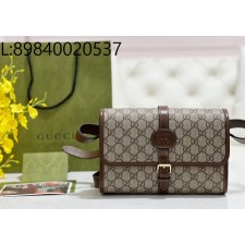 [JHL] 구찌 인터로킹 G GG 메신저백 베이지 에보니 745679 25.4*17*17.8cm