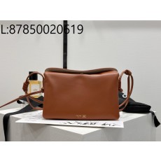 백경 셀린느 트리오 플랩 부드러운 램스킨 10P862 22*14*4cm 브라운