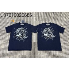 [잔디집2] 루이비통 말 자카드 니트 반팔티 네이비 1AJBVG