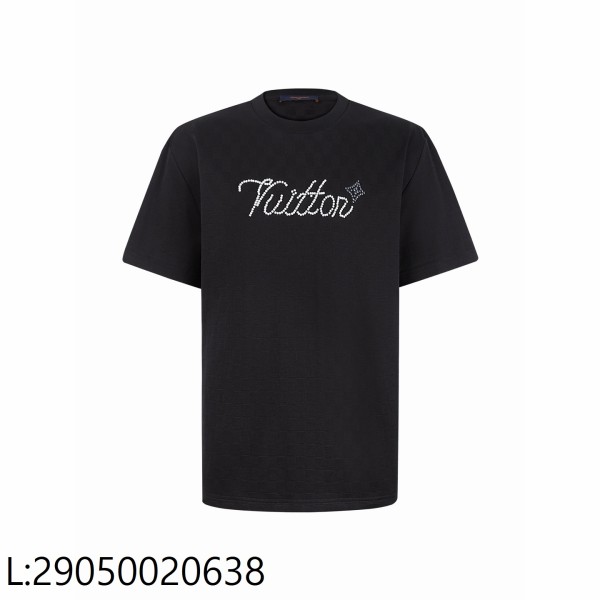 [잔디집2] 루이비통 시크니처 엠벨리시드 반팔티 1AIMLZ 블랙