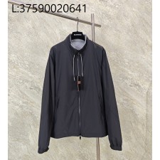 GTR공장 제냐 테크니컬 패브릭 리버시블 브레자 블루종 블랙 그레이 양면 자켓