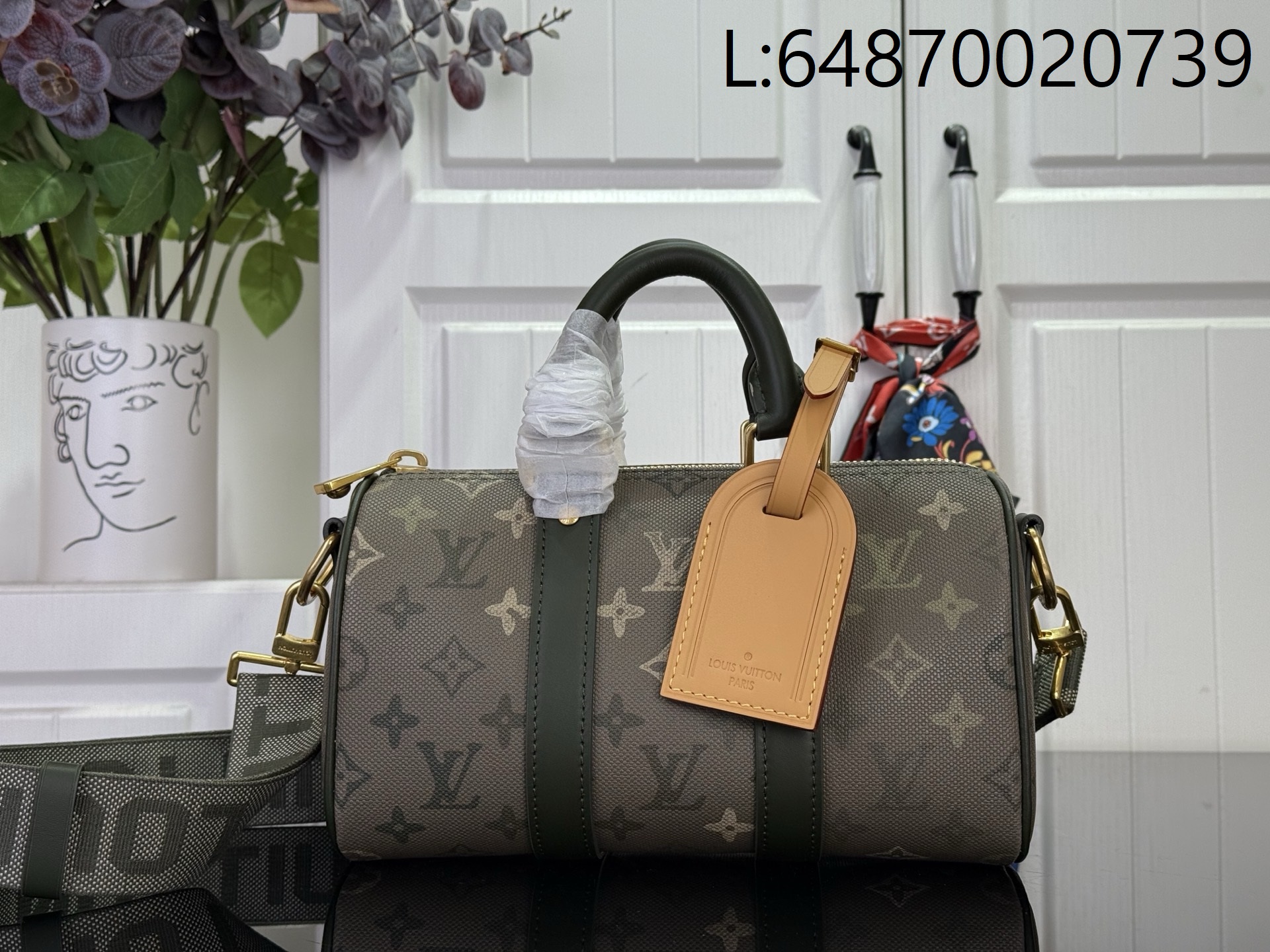 [88factory] 루이비통 키폴 반둘리에 25 카키 M26930 15*11*25cm 카키