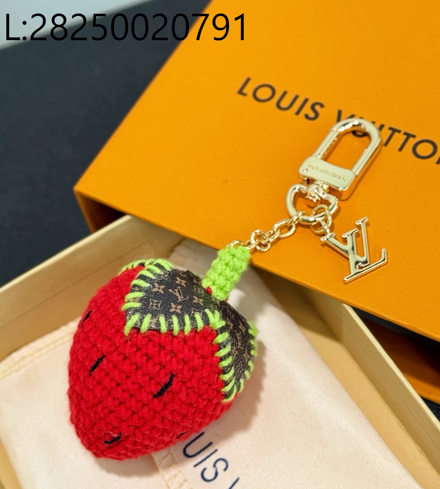 [88factory] 루이비통 베리리셔스 크로쉐 백 참 M02583 레드