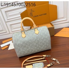 [듀티프리] 루이비통 스피디 소프트 30 워시드 그레이 M13344 21*17*30cm