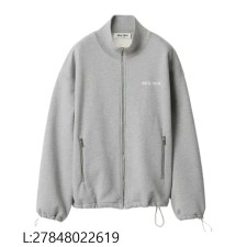 [쥬디셀러] 미우미우 지퍼 맨투맨 단색 자켓 그레이 웨이디안 주소