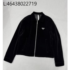 [쥬디 셀러] 프라다 벨벳 데님 블루종 자켓 블랙 웨이디안 주소