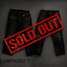 [얼리톰 셀러] 셀린느 90'S 진 셀비지 데님 문라이트 디스트로이 워시 Wesley 청바지 블랙 웨이디안 주소