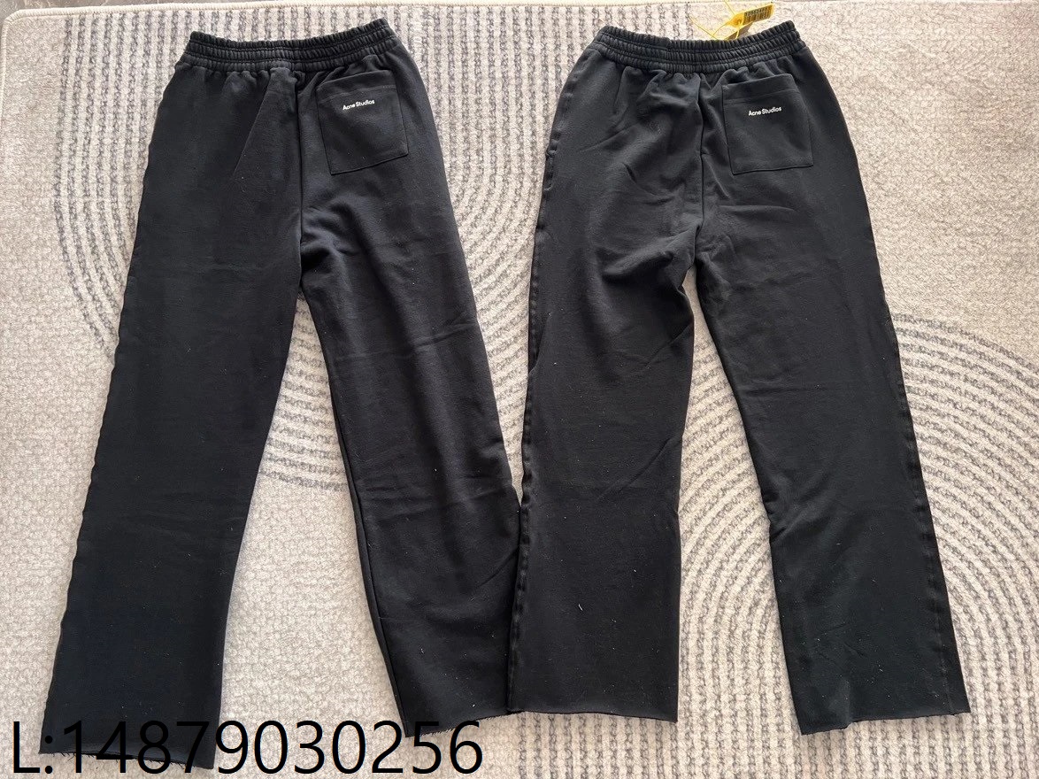 [얼리톰 셀러] 아크네 스튜디오 뒷면 포켓 프린트 팬츠 블랙 웨이디안 주소