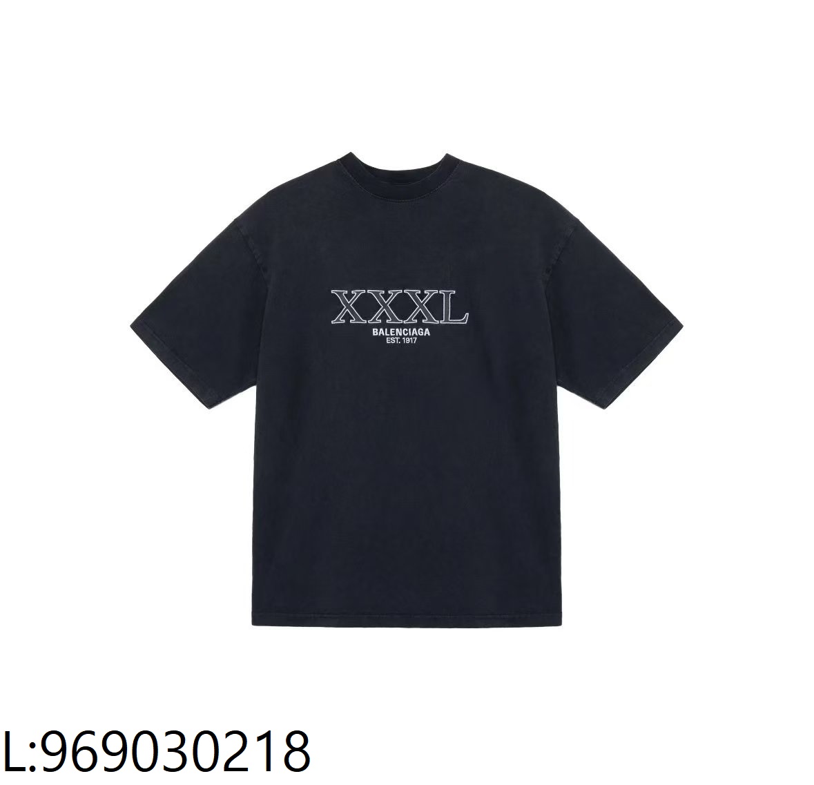 [얼리톰 셀러] 발렌시아가 3XL 티셔츠 블랙 반팔티 웨이디안 주소