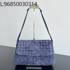 징 팩토리 보테가베네타 스웨이드 더스트백 블루 857657 33*19*8cm