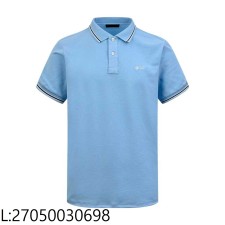 [잔디집2] 프라다 자수 폴로티 카라티 반팔티 스카이 블루
