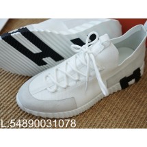 [AP공장] 에르메스 리프트 슬립온 스니커즈 화이트 블랙 남성용